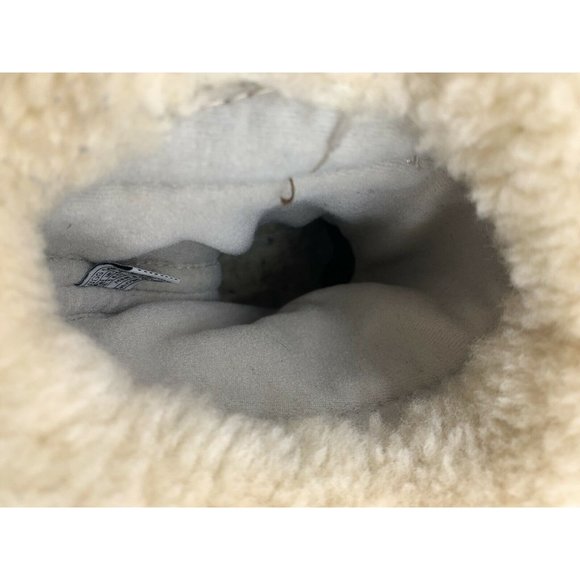 Ugg Australia 5124 Suburb Brown Size 6 Suede Crocheted Shearling Sweater Boots - Picture 10 of 10